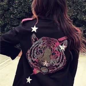 Crystal Tiger Military Jacket M
